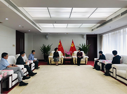 海南省委常委、统战部部长苻彩香会见金年会金字招牌（中国）副总裁翟京丽一行